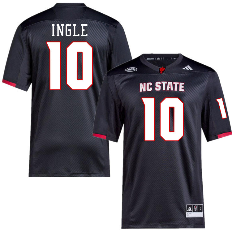 NC State Wolfpack #10 Tanner Ingle College Football Jerseys,Uniforms-Black